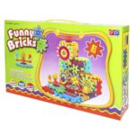 Уникальный развивающий 3D конструктор Funny Bricks 81 деталь