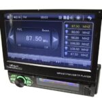 Автомагнитола 1 din Pioneer 7120 с 7 дюймовым сенсорным выдвижным экраном