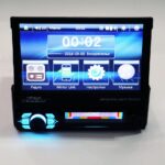 Автомагнитола 1 din Pioneer 7120 с 7 дюймовым сенсорным выдвижным экраном