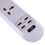Многофункциональная универсальная розетка с USB для дома и офиса