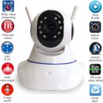 Камера видеонаблюдения поворотная WIFI Smart NET для помещений