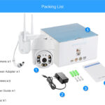 Уличная поворотная камера видеонаблюдения с WI FI