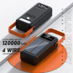 Павербанк 40000mAh на солнечной батарее