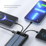 Павербанк 20000mAh на солнечной батарее