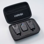 Набор электронных сигнализаторов поклевки Hirisi S5 (2+1) с беспроводным пейджером в кейсе