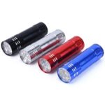 Карманный фонарик BL-C702 COB светодиодный металлический, синий, красный, черный, серебристый