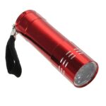 Карманный фонарик BL-C702 COB светодиодный металлический, синий, красный, черный, серебристый